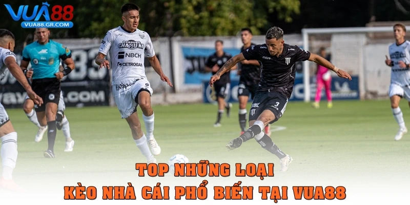 Top những loại kèo nhà cái phổ biến tại Vua88