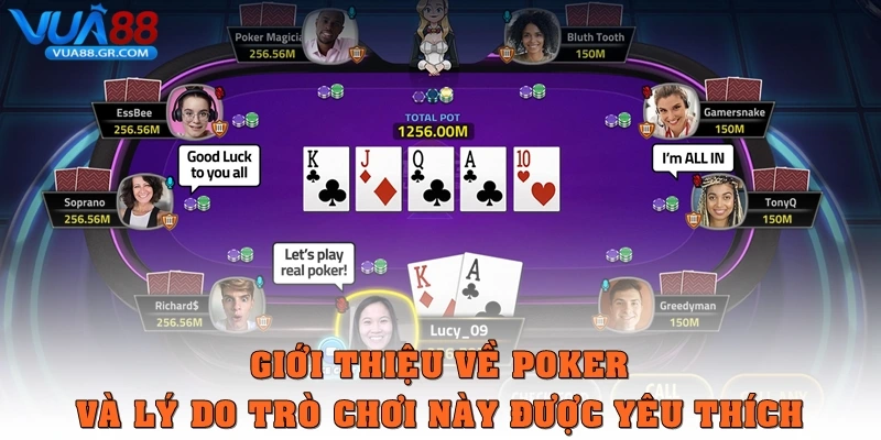 Giới thiệu về Poker và lý do trò chơi này được yêu thích